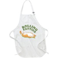 Rolling Fatties Funny Marijuana Cat Apron