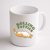 Rolling Fatties Funny Marijuana Cat Coffee Mug