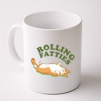 Rolling Fatties Funny Marijuana Cat Coffee Mug