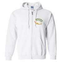 Rolling Fatties Funny Marijuana Cat Full Zip Hoodie