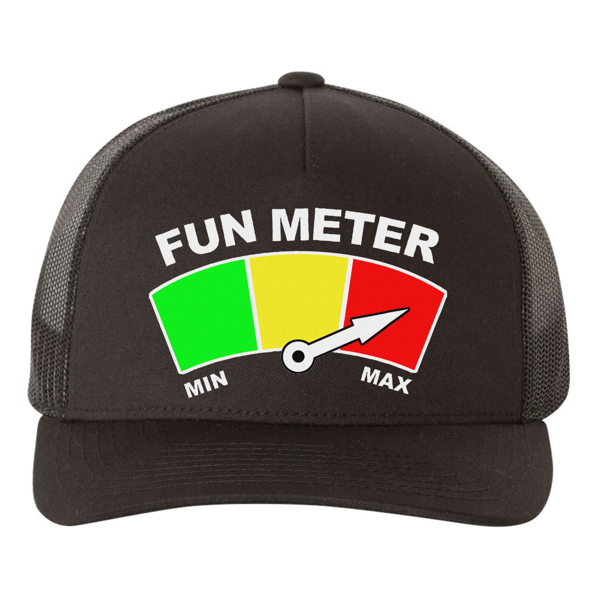 Ready For Fun Collection Fun Meter Yupoong Adult 5-Panel Trucker Hat