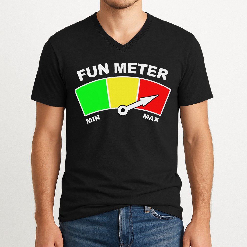 Ready For Fun Collection Fun Meter V-Neck T-Shirt