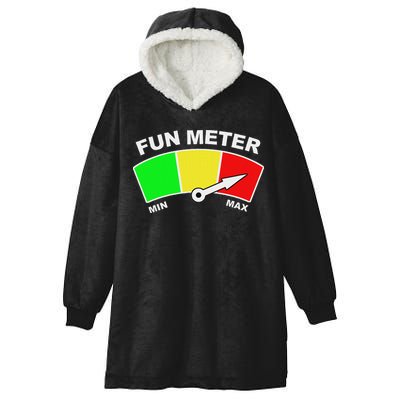 Ready For Fun Collection Fun Meter Hooded Wearable Blanket