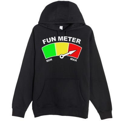 Ready For Fun Collection Fun Meter Premium Pullover Hoodie