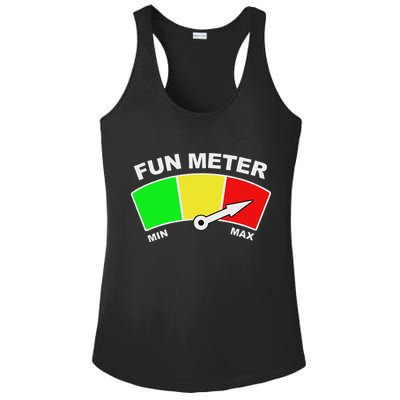 Ready For Fun Collection Fun Meter Ladies PosiCharge Competitor Racerback Tank