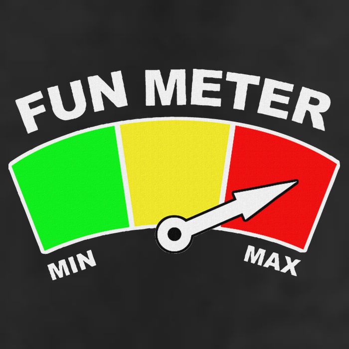Ready For Fun Collection Fun Meter 12oz Stainless Steel Coffee Mug