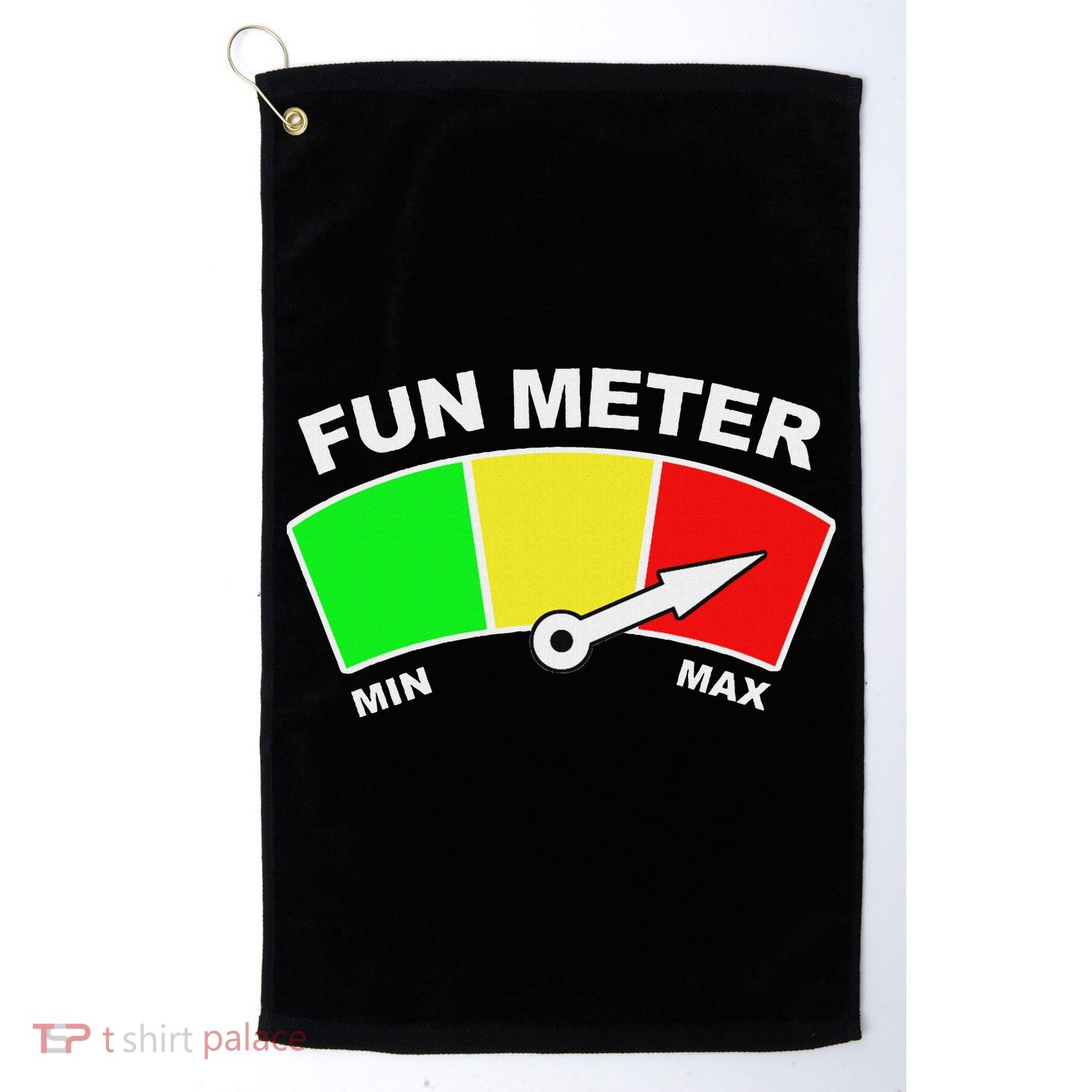 Ready For Fun Collection Fun Meter Golf Towel