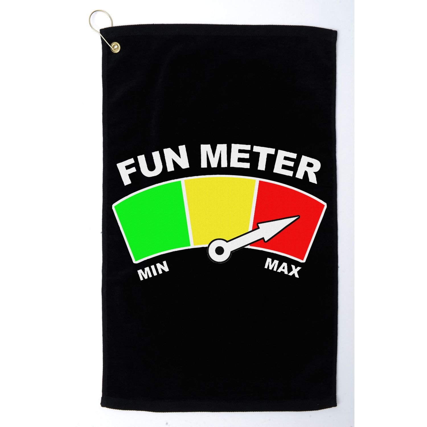 Ready For Fun Collection Fun Meter Golf Towel