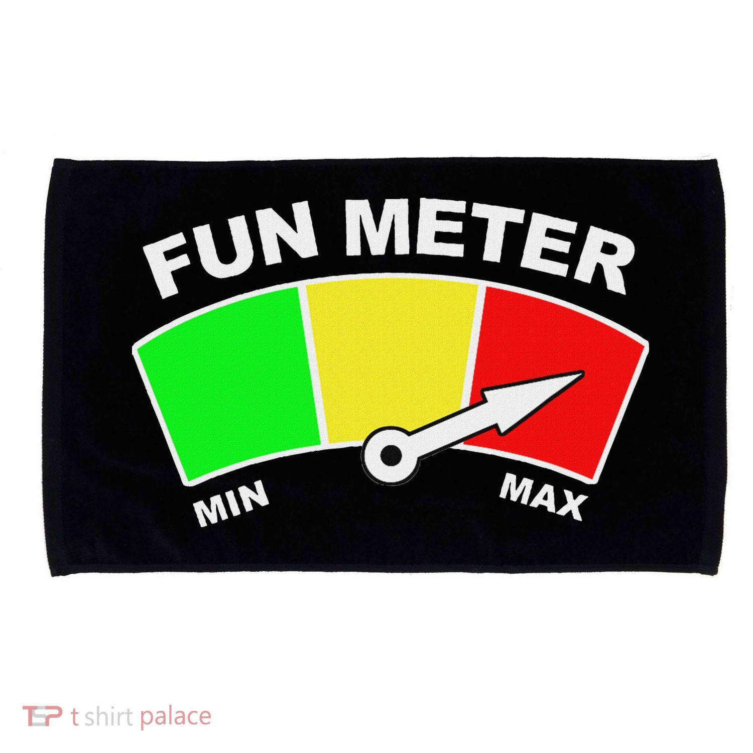 Ready For Fun Collection Fun Meter Microfiber Hand Towel