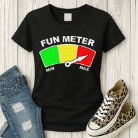 Ready For Fun Collection Fun Meter Womens T-Shirt