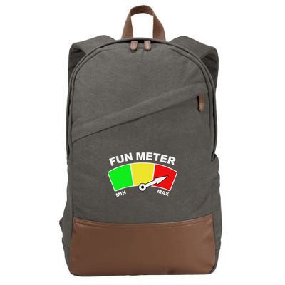 Ready For Fun Collection Fun Meter Cotton Canvas Backpack