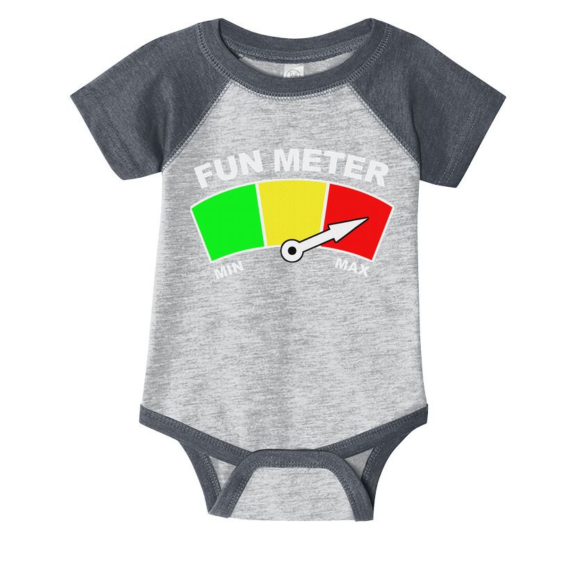 Ready For Fun Collection Fun Meter Infant Baby Jersey Bodysuit