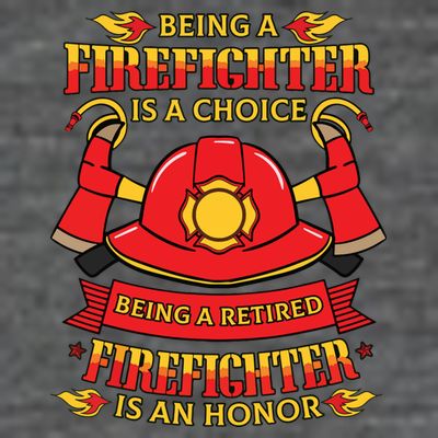 Retired Firefighter Fireman Fire Rescue Gift Idea T-Shirt