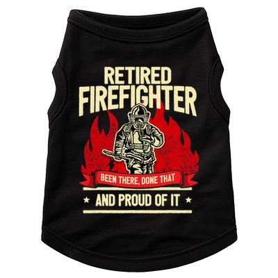 Retired Fire Fighter I Fire Department I Retirement Doggie Tank
