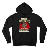 Retired Fire Fighter I Fire Department I Retirement Hoodie