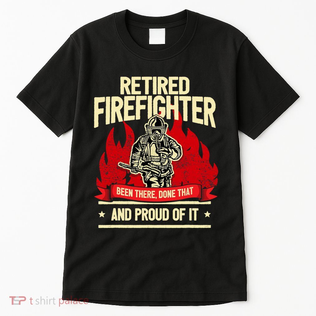 Retired Fire Fighter I Fire Department I Retirement Tall T-Shirt