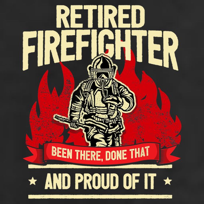Retired Fire Fighter I Fire Department I Retirement 15oz Campfire Ceramic Mug