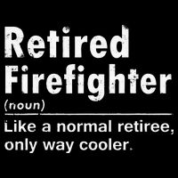 Retired Firefighter Funny Definition Of Retirement Fireman 16 in Basic Backpack
