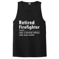 Retired Firefighter Funny Definition Of Retirement Fireman PosiCharge Competitor Tank