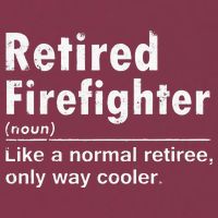 Retired Firefighter Funny Definition Of Retirement Fireman 16oz Travel Tumbler