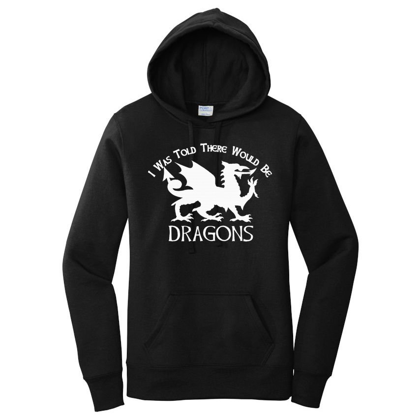 Renaissance Fair Faire Festival Medieval Theme Knight Dragon Women's Pullover Hoodie