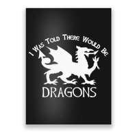 Renaissance Fair Faire Festival Medieval Theme Knight Dragon Poster