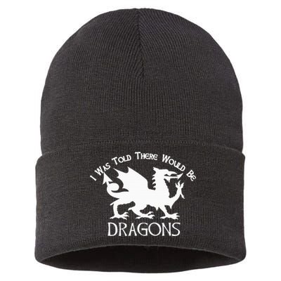 Renaissance Fair Faire Festival Medieval Theme Knight Dragon Sustainable Knit Beanie