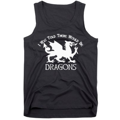 Renaissance Fair Faire Festival Medieval Theme Knight Dragon Tank Top