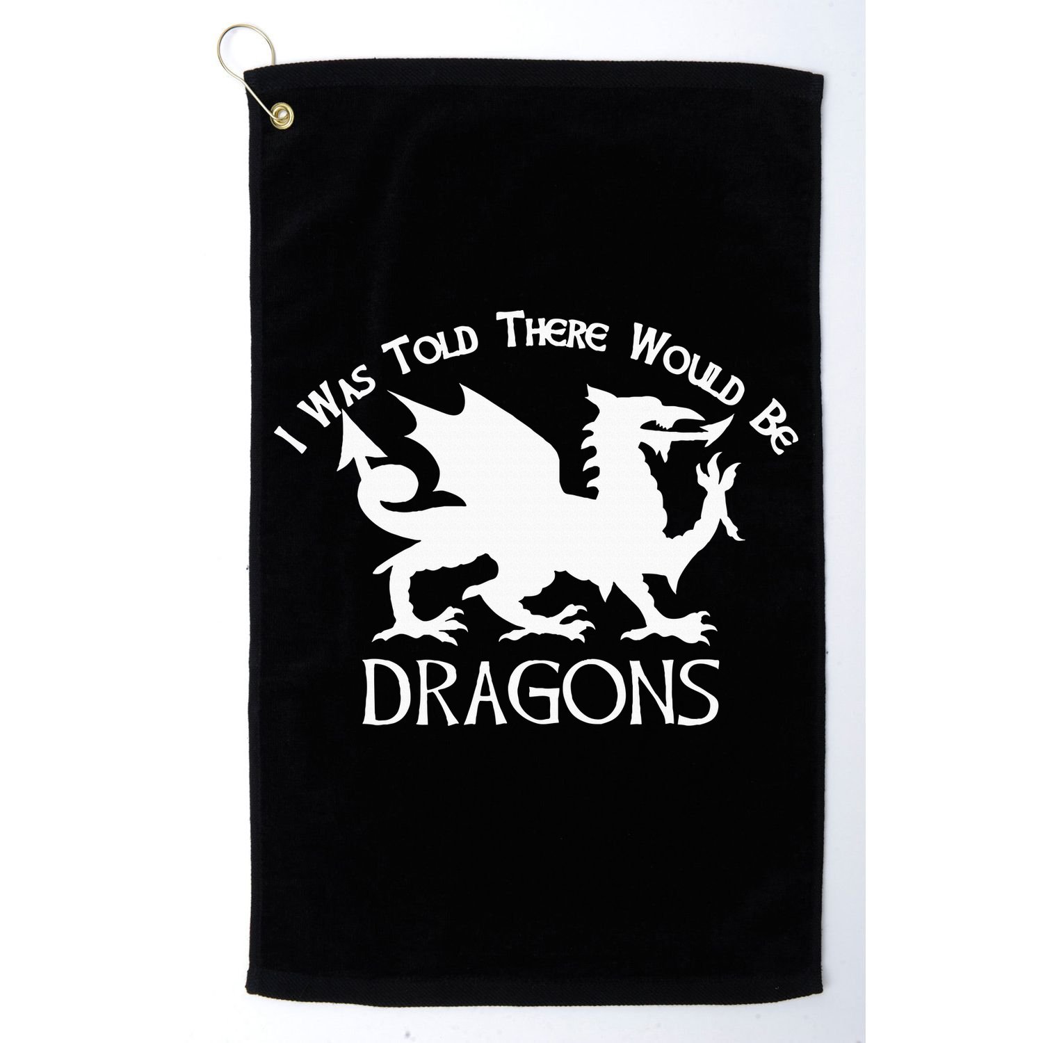 Renaissance Fair Faire Festival Medieval Theme Knight Dragon Golf Towel