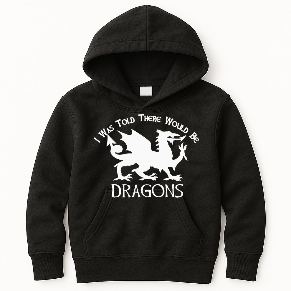 Renaissance Fair Faire Festival Medieval Theme Knight Dragon Kids Hoodie