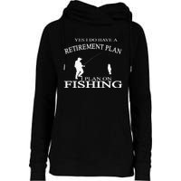 Retirement Funny Fishing Retired Fisherman Womens Funnel Neck Pullover Hood