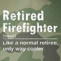 Retired Firefighter Funny Definition Of Retirement Fireman Legacy Tie Dye Trucker Hat