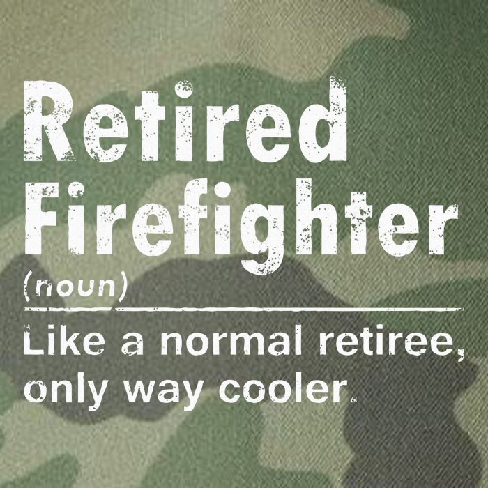Retired Firefighter Funny Definition Of Retirement Fireman Legacy Tie Dye Trucker Hat