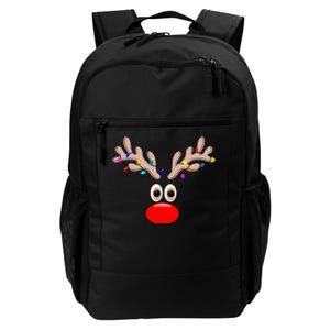 reindeer face for christmas in july reindeer costume Daily Commute Backpack