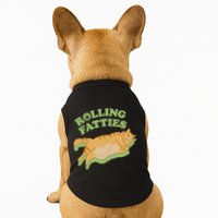 Rolling Fatties Funny Weed Cat Marijuana Doggie Tank