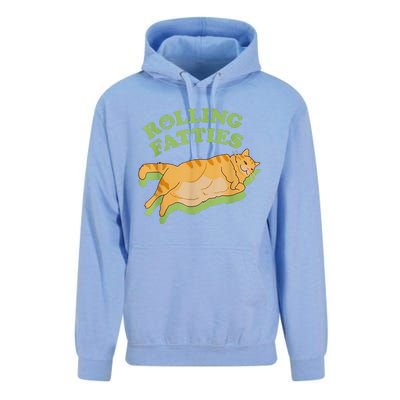 Rolling Fatties Funny Weed Cat Marijuana  Unisex Surf Hoodie