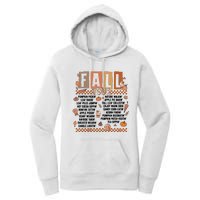 Retro Fall Funny Autumn Lover Women's Pullover Hoodie