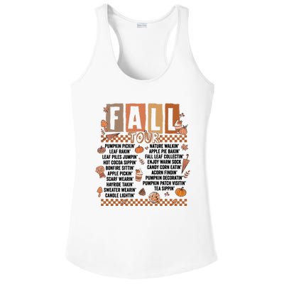 Retro Fall Funny Autumn Lover Ladies PosiCharge Competitor Racerback Tank