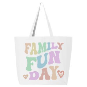 Retro Family Fun Day Vacation Road Trip Retro Gathering Gift 25L Jumbo Tote