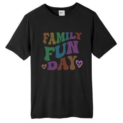 Retro Family Fun Day Vacation Road Trip Travel Reunion Event Funny Gift Tall Fusion ChromaSoft Performance T-Shirt