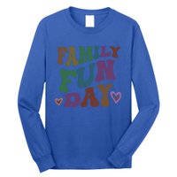 Retro Family Fun Day Vacation Road Trip Travel Reunion Event Funny Gift Long Sleeve Shirt