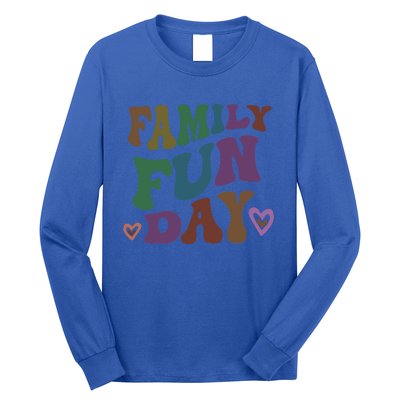 Retro Family Fun Day Vacation Road Trip Travel Reunion Event Funny Gift Long Sleeve Shirt