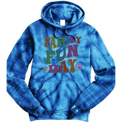 Retro Family Fun Day Vacation Road Trip Travel Reunion Event Funny Gift Tie Dye Hoodie