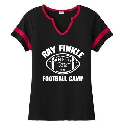 Ray Finkle Football Camp Ladies Halftime Notch Neck Tee