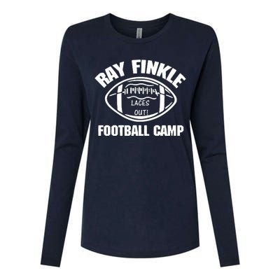 Ray Finkle Football Camp Womens Cotton Relaxed Long Sleeve T-Shirt