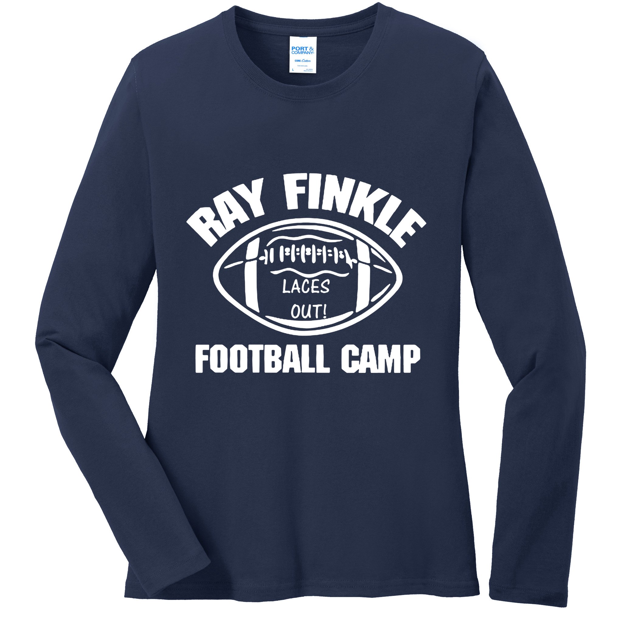Ray Finkle Football Camp Ladies Long Sleeve Shirt