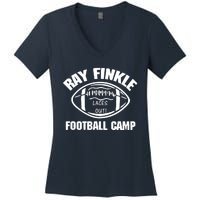 Ray Finkle Football Camp Women's V-Neck T-Shirt