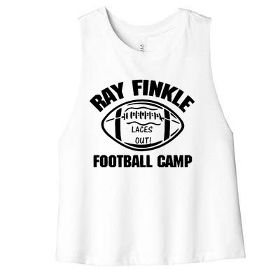 Ray Finkle Football Camp Women's Racerback Cropped Tank