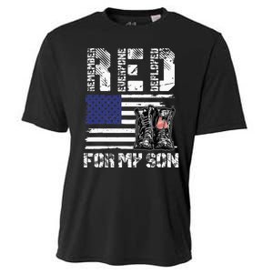 RED Friday For My Son Remember Everyone Deployed Military Cooling Performance Crew T-Shirt