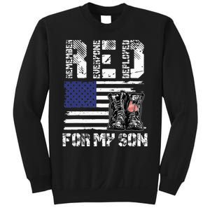 RED Friday For My Son Remember Everyone Deployed Military Sweatshirt